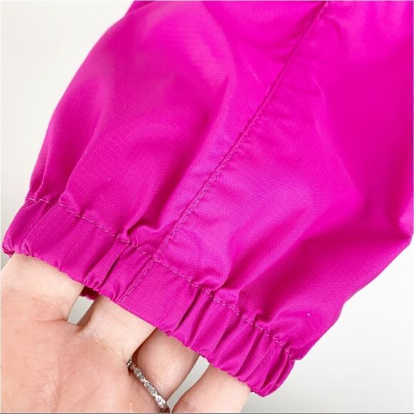 Eddie Bauer Bright Pink Windbreaker w/Vented‎ Back Sz XS - Picture 9 of 11